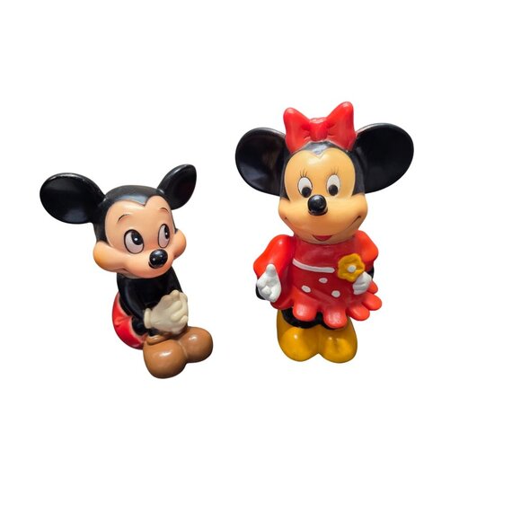 Vintage Disney Mickey & Minnie Mouse Piggy Banks - Picture 2 of 10